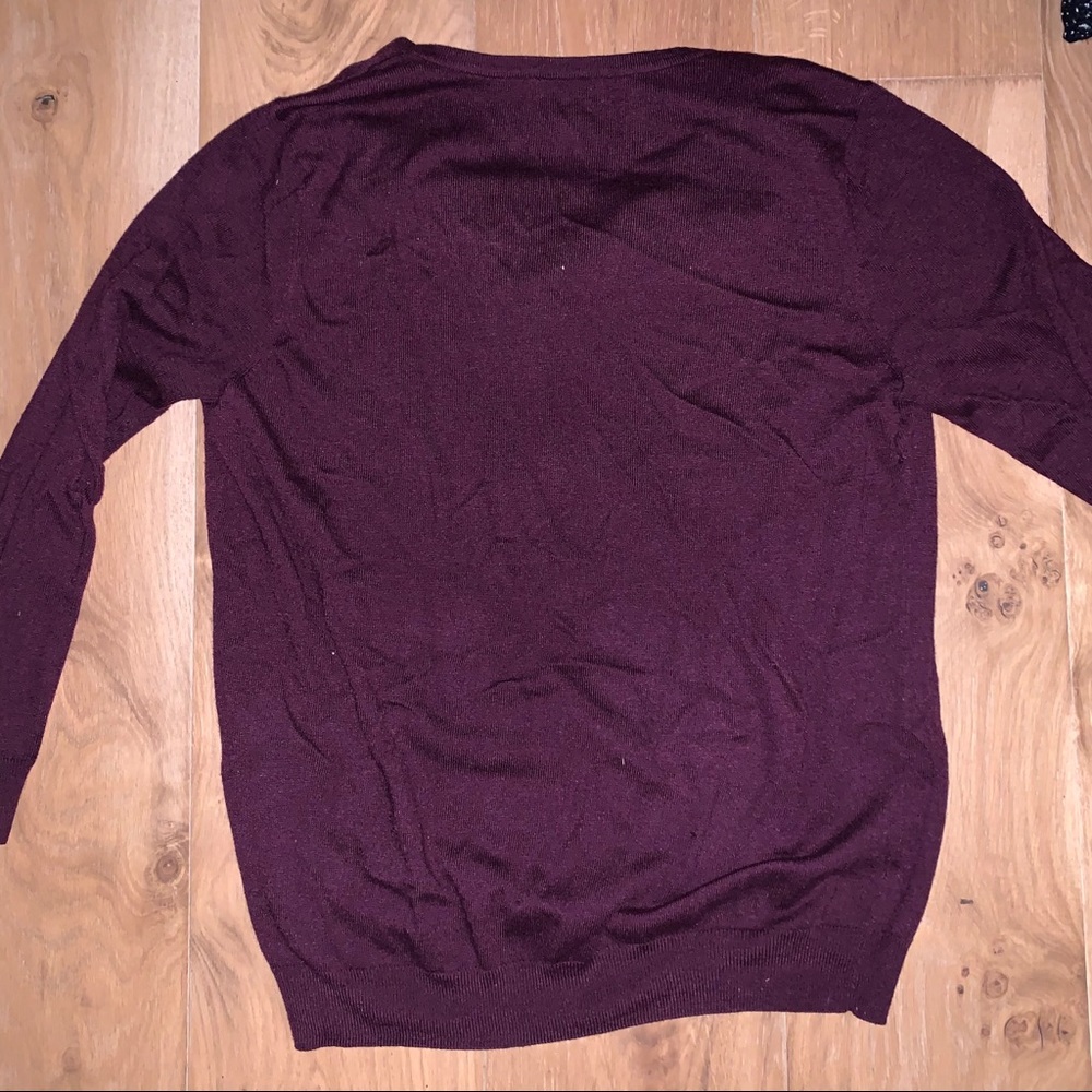 maroon tunic - Picture 3 of 3
